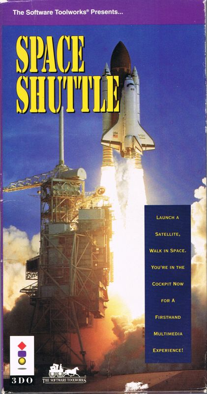 Space Shuttle box art for 3DO